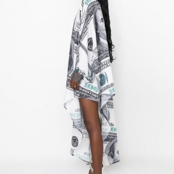 LOVE THE MONEY HALTER TOP MINI DRESS - Picture 5 of 6